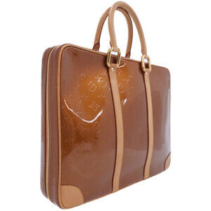 Louis Vuitton Van Briefcase Business Bag Damme Monogram Vernis